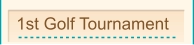 1st Golf Tournament